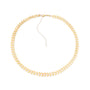 Colar Anabella Dourado Chocker de Seta - Fonttani