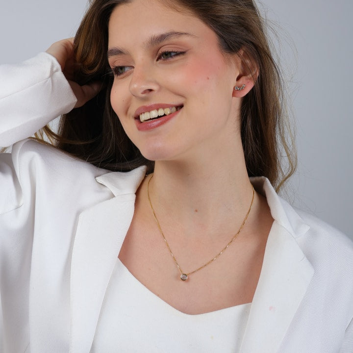 Kit Aurora Duo - Brincos e Colar - Fonttani