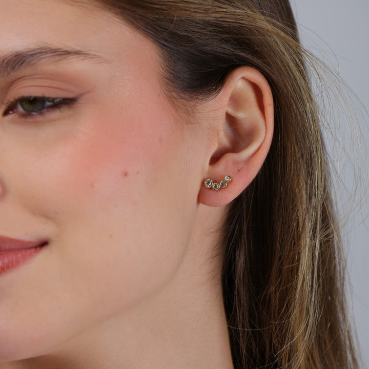 Kit Aurora Duo - Brincos e Colar - Fonttani