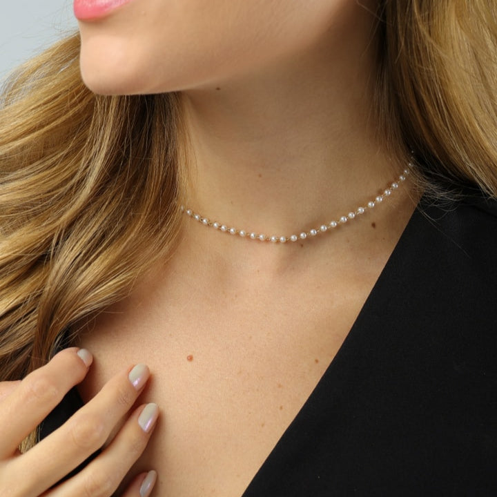 Kit Miriam Duo - Brincos e Chocker - Fonttani