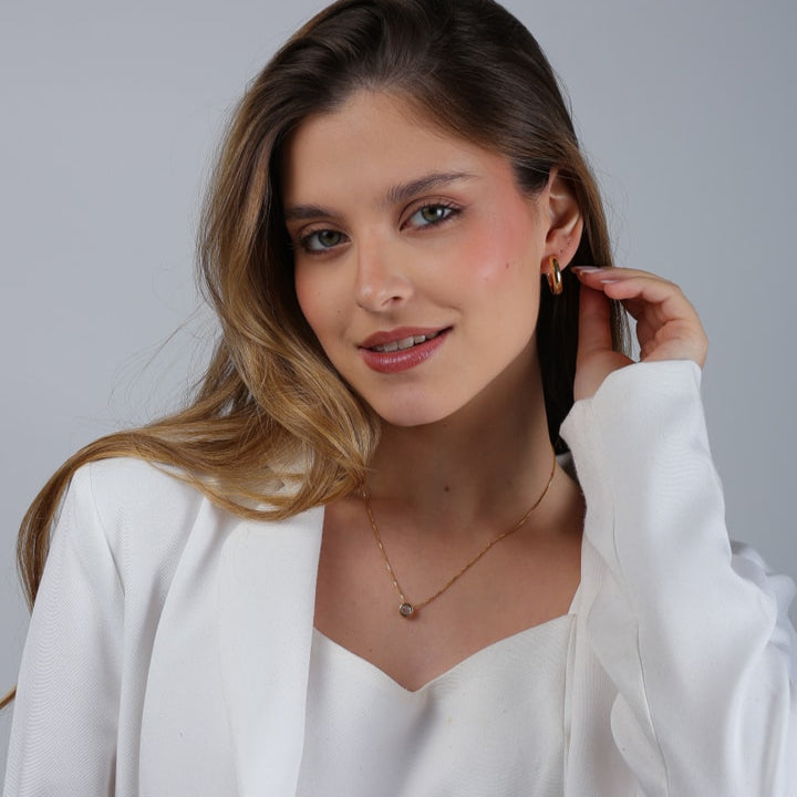 Kit Miss Duo - Brincos e Colar - Fonttani